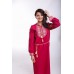 Embroidered Maxi Dress "Elegant Luxury" Mauve